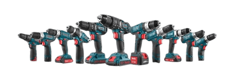 Professional cordless tool setup